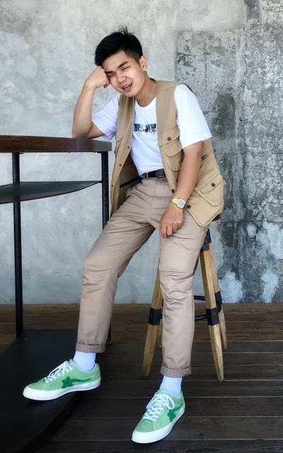 卡其白色好好搭