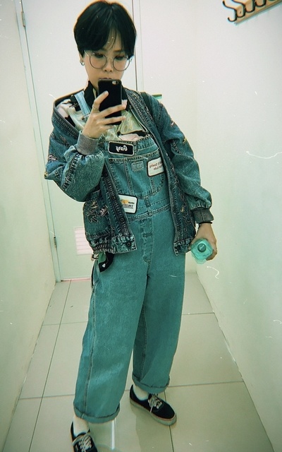 復古單寧小男孩