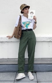 穿搭插畫~