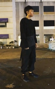 適合全身黑的天氣