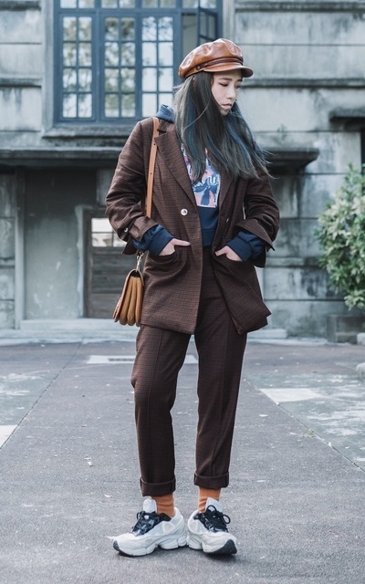 Casual Suit Look