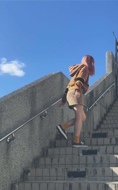 感覺離天空好近呀