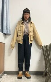 冰淇淋紅茶工裝外套