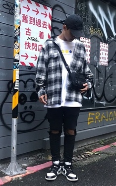 台北東區街頭