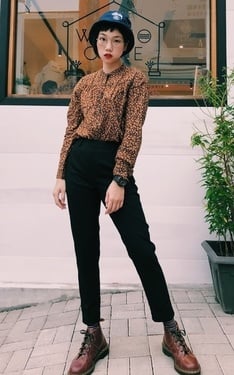 秋裝也是可以hen帥的