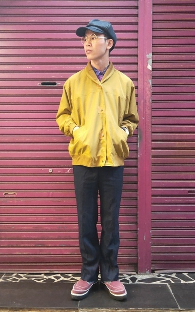 芥末黃 長夾克
