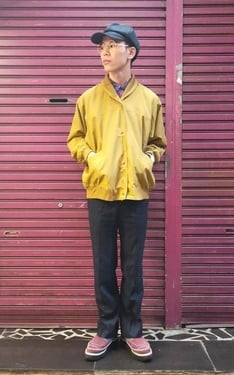 芥末黃 長夾克