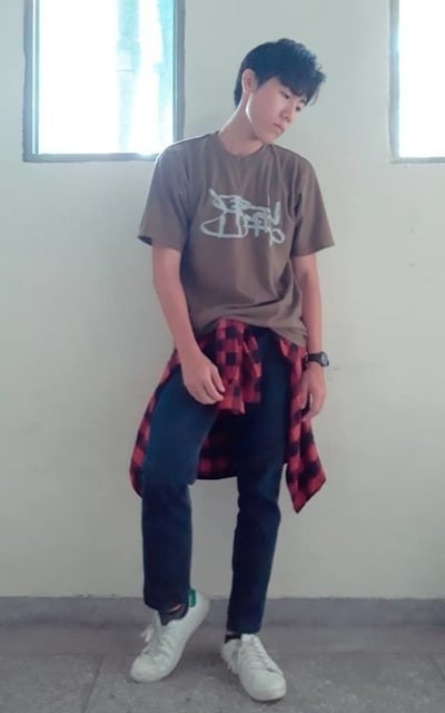 綁襯衫 美式街頭風