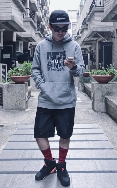 天冷日常：就跟妳一樣當個嘻哈囝 。