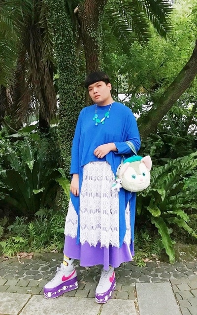 藍紫の胖子
