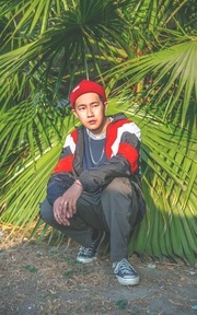 紅配綠look