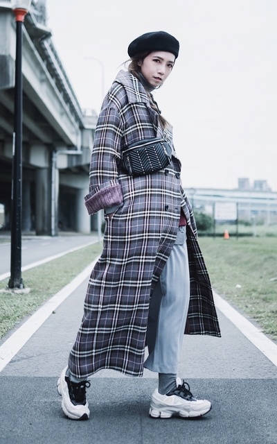 Plaid Coat
