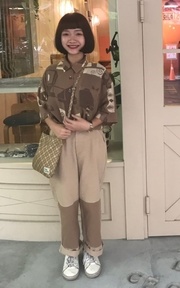 卡其ootd