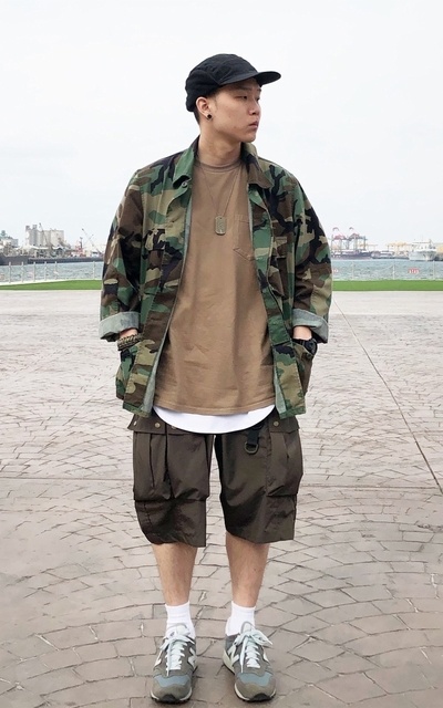 沒當過兵也要穿過迷彩