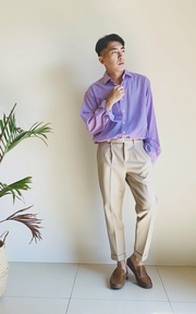 POLO RALPH LAUREN 條紋襯衫的穿搭