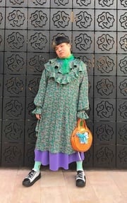 綠紫の胖子