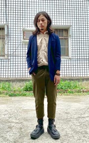 綠中藍