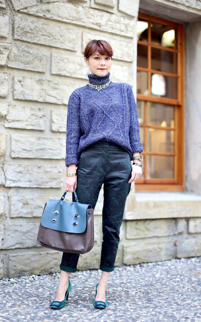 高領毛衣 ▪ Boyish chic