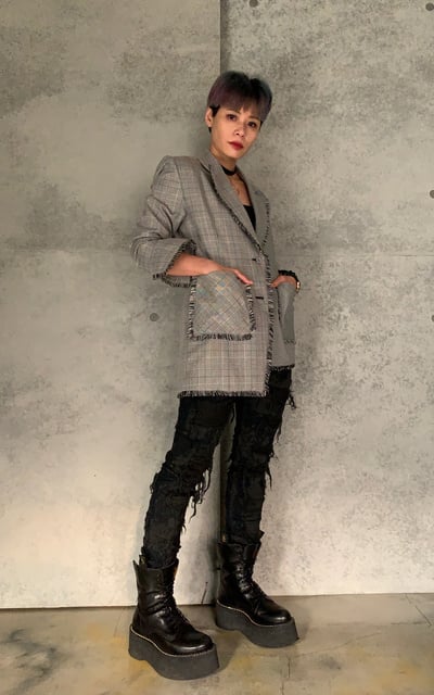 帥女 look