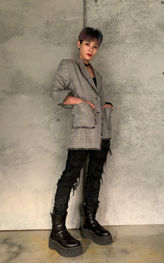 帥女 look