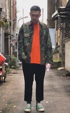橘 x 綠