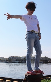 H&M T-SHIRT的穿搭