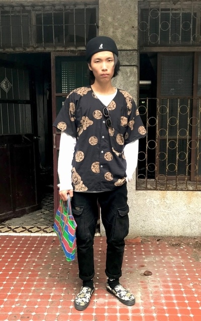 夏日鯉口襯衫混搭
