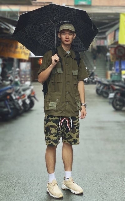 大地色穿搭