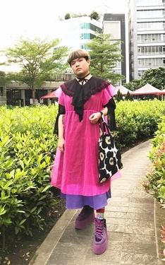 粉黑の胖子
