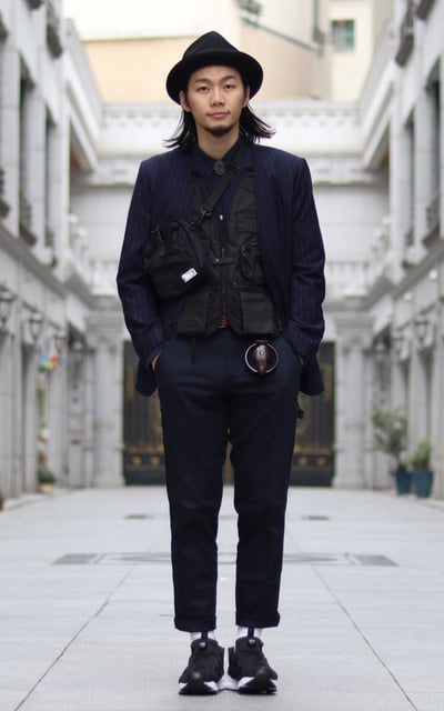 西裝混搭
