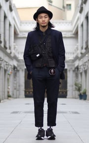西裝混搭