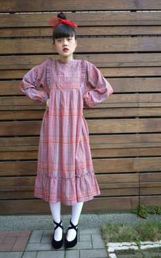 pinku vintage dress