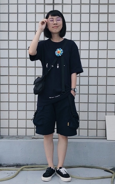 Navy ootd