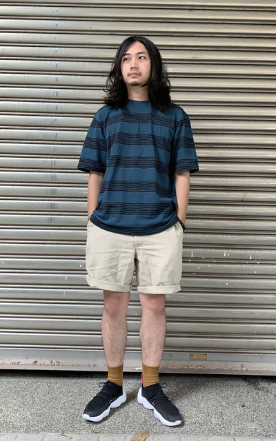 清爽條紋