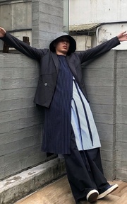 條紋多層次穿搭