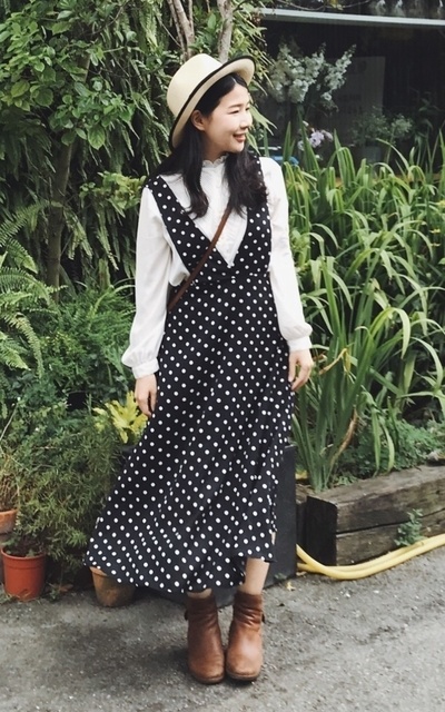 黑x白夏日穿搭