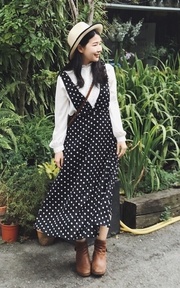 黑x白夏日穿搭