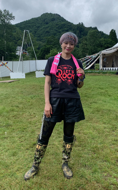 fujirock day 2 look 