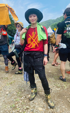 fujirock day 3 look