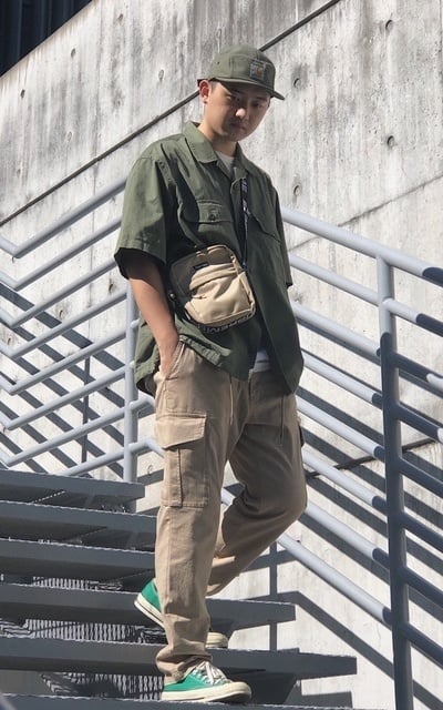 軍綠 x 卡其
