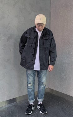 工業裝工作中