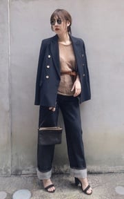Tailored mixes denim 