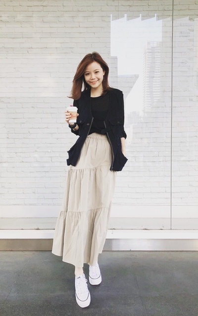 工裝背心ootd