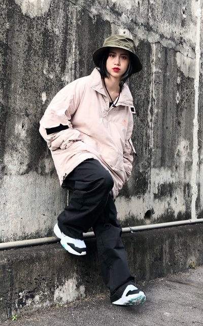 鋪棉復古衝風衣外套