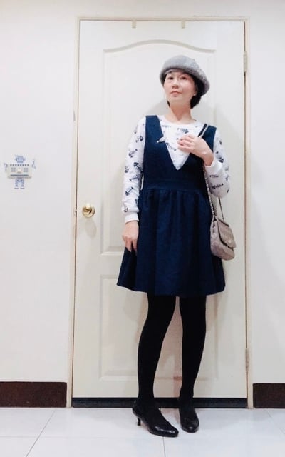 藍白風