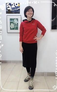 紅配綠,真美麗