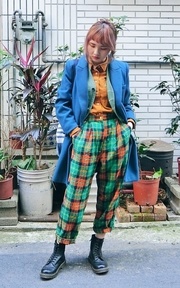 VINTAGE 毛呢外套的穿搭