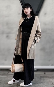 Burberry經典款的風衣