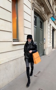 classical all black style