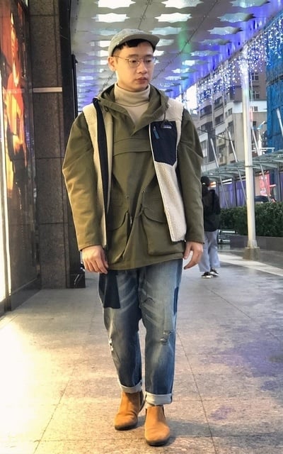 Green X Vest